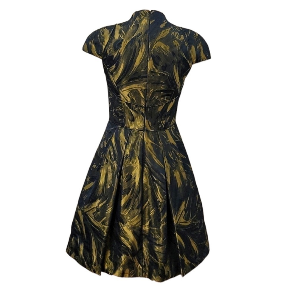 Theia cap sleeve formal dress - Picture 4 of 7